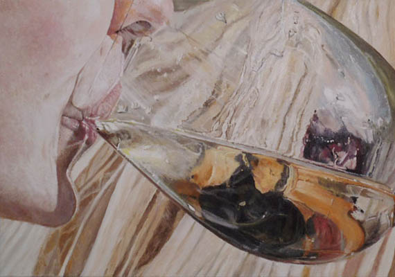 2014, olio su tela 38x76cm